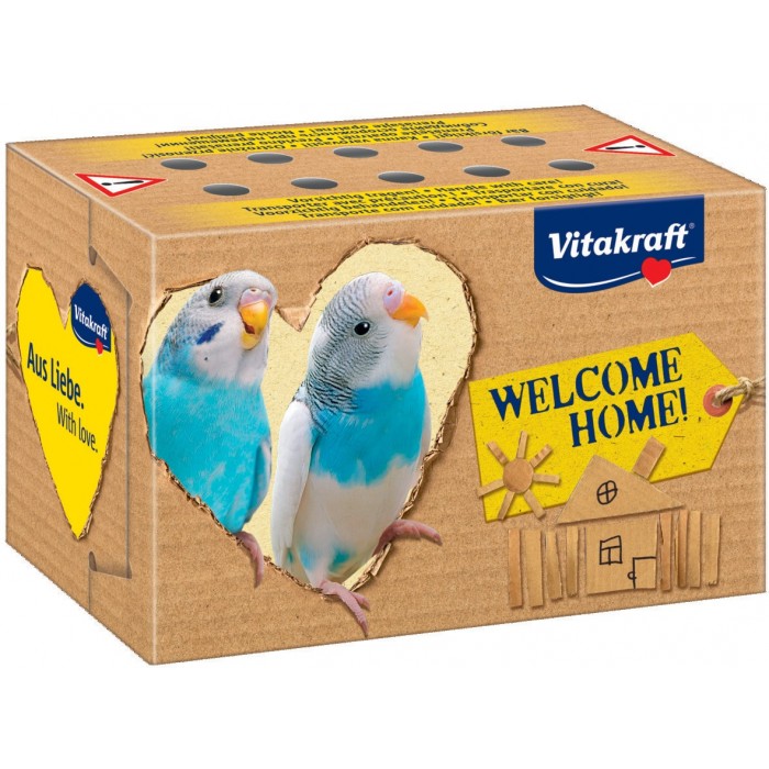 TRANSPORT BOX CARTON OISEAU - OISEAU VITAKRAFT - Animalook Ile Réunion avec livraison 974