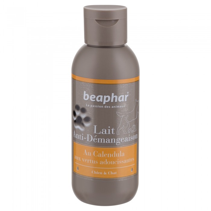 LAIT ANTI DÉMANGEAISONS 125ML - CHIEN et CHAT BEAPHAR - Animalook Ile Réunion avec livraison 974