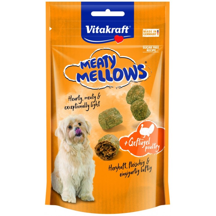 FRIANDISE MEATY MELLOWS POULTRY 120G - CHIEN VITAKRAFT - Animalook Ile Réunion avec livraison 974