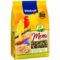 ALIMENT MENU VITAL HONEY CANARIS 1KG - OISEAU VITAKRAFT - Animalook Ile Réunion avec livraison 974