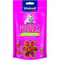 FRIANDISE MININOS DUCK SNACK IN SLICES 40G - CHAT VITAKRAFT - Animalook Ile Réunion avec livraison 974