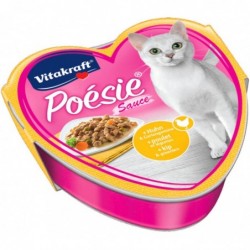 POÉSIE SAUCE POULET VEGRETABLES 85GR - CHAT VITAKRAFT - Animalook Ile Réunion avec livraison 974