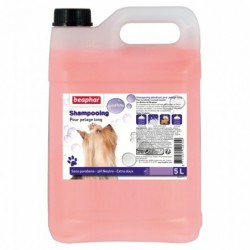 SHAMPOOING PELAGE LONG 5L BULLES - CHIEN BEAPHAR - Animalook Ile Réunion avec livraison 974