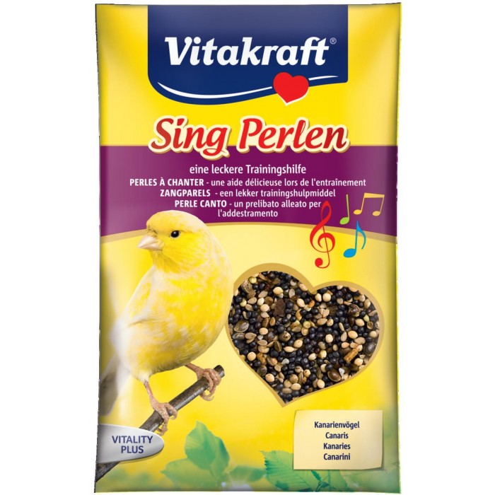 SNACK CANARIS PERLES À CHANTER 20G - OISEAU VITAKRAFT - Animalook Ile Réunion avec livraison 974