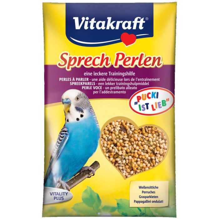 SNACK PERRUCHES PERLES À PARLER 20G - OISEAU VITAKRAFT - Animalook Ile Réunion avec livraison 974