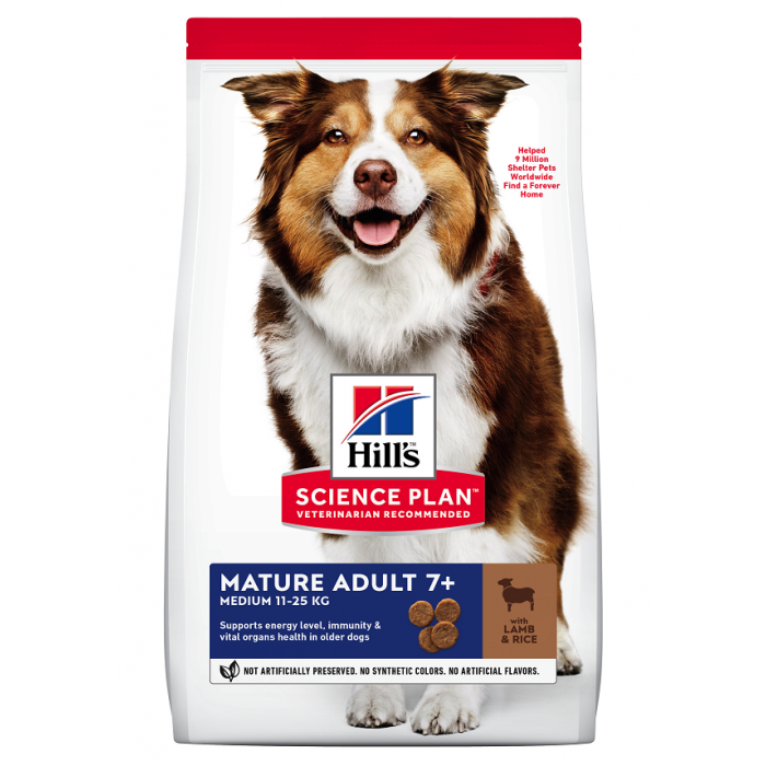 MATURE MEDIUM POULET 12KG SCIENCE PLAN - CHIEN HILL'S - Animalook Ile Réunion avec livraison 974