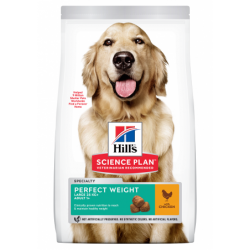 ADULTE LARGE BREED PERFECT WEIGHT 12KG SCIENCE PLAN - CHIEN HILL'S - Animalook Ile Réunion avec livraison 974