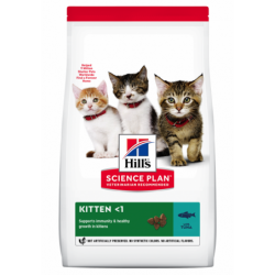 KITTEN THON 1.5KG SCIENCE PLAN - CHAT HILL'S de la catégorie : Le meilleur de ·Croquette pour chat· Animalook île Réunion