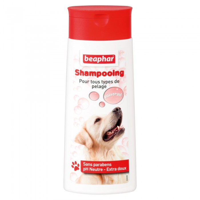 SHAMPOOING PELAGE UNIVERSEL 250ML BULLES - CHIEN BEAPHAR - Animalook Ile Réunion avec livraison 974