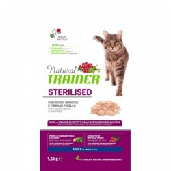 ADULTE STERILISED FRESH MEATS 1.5KG - CHAT NATURAL TRAINER - Animalook Ile Réunion avec livraison 974