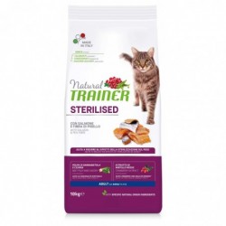 ADULTE STERILISED SAUMON 10KG - CHAT NATURAL TRAINER - Animalook Ile Réunion avec livraison 974