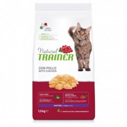 MATURE 1.5KG - CHAT NATURAL TRAINER de la catégorie : Le meilleur de ·Croquette pour chat· Animalook île Réunion