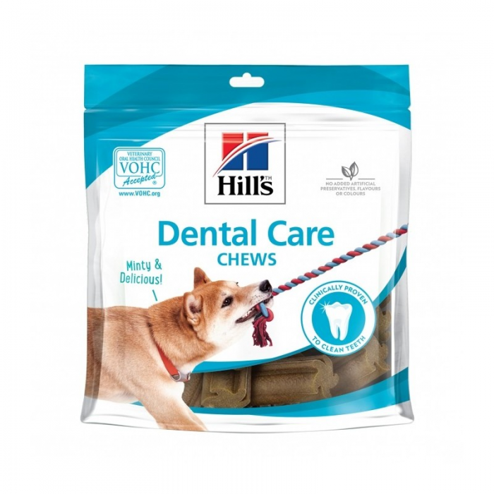 FRIANDISE DENTAL (CARE CHEWS) 220G TREATS - CHIEN HILL'S - Animalook Ile Réunion avec livraison 974