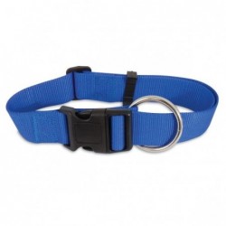 COLLIER UNI BLEU T.M - CHIEN ASPEN de la catégorie : Laisse - Harnais et Collier pour chien· Animalook île Réunion