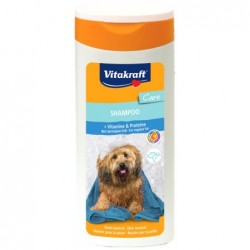 SHAMPOOING VITAMINS 250ML - CHIEN VITAKRAFT de la catégorie : Toilettage - Soin et Hygiène pour chien· Animalook île Réunion