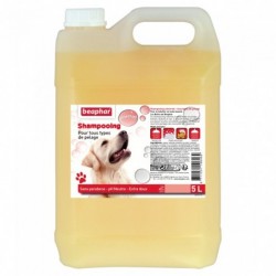 SHAMPOOING PELAGE UNIVERSEL 5L BULLES - CHIEN BEAPHAR - Animalook Ile Réunion avec livraison 974