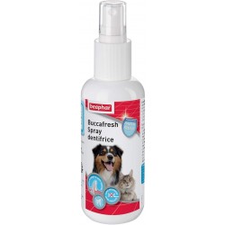 SPRAY DENTIFRICE 150ML BUCCAFRESH - CHIEN et CHAT BEAPHAR - Animalook Ile Réunion avec livraison 974