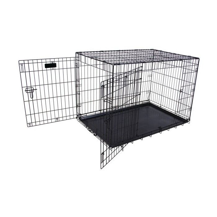 CAGE KENNEL TRAINING PRÉSENTATION T3 (30-50LBS) PLIABLE - CHIEN ASPEN - Animalook Ile Réunion avec livraison 974