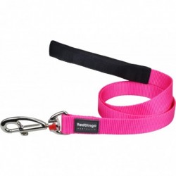 LAISSE MEDIUM UNI ROSE FLASHY T.M (20mm) - CHIEN RED DINGO - Animalook Ile Réunion avec livraison 974