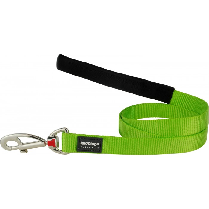 LAISSE SMALL UNI VERT ANIS T.S - CHIEN RED DINGO de la catégorie : Laisse - Harnais et Collier pour chien· Animalook île Réunion