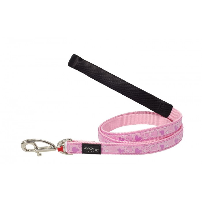 LAISSE MEDIUM BREEZY LOVE PINK T.M (20mm) - CHIEN RED DINGO - Animalook Ile Réunion avec livraison 974