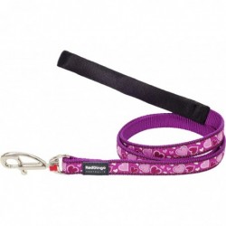 LAISSE MEDIUM BREEZY LOVE PURPLE T.M (20mm) - CHIEN RED DINGO - Animalook Ile Réunion avec livraison 974