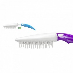 BROSSE MASSAGE DOUX PRO T.M EASEE - CHIEN et CHAT FOOLEE - Animalook Ile Réunion avec livraison 974