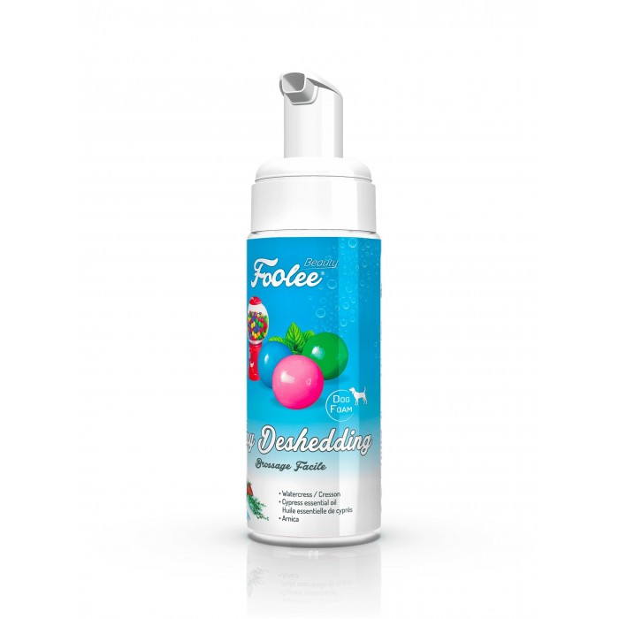 MOUSSE SANS RINCAGE BROSSAGE FACILE 150ML BEAUTY - CHIEN FOOLEE - Animalook Ile Réunion avec livraison 974