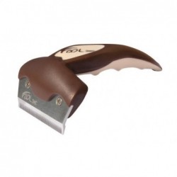 BROSSE CHOCOLAT T.M ONE - CHIEN et CHAT FOOLEE de la catégorie : Toilettage - Soin et Hygiène pour chien· Animalook île Réunion