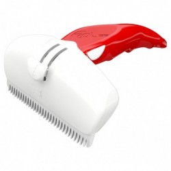 BROSSE ROUGE T.L EASEE - CHIEN FOOLEE de la catégorie : Toilettage - Soin et Hygiène pour chien· Animalook île Réunion