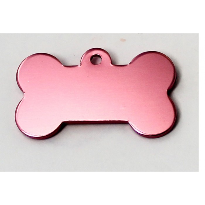 ALUMINIUM OS MEDIUM ROSE T.M - CHIEN et CHAT TAGGEE - Animalook Ile Réunion avec livraison 974