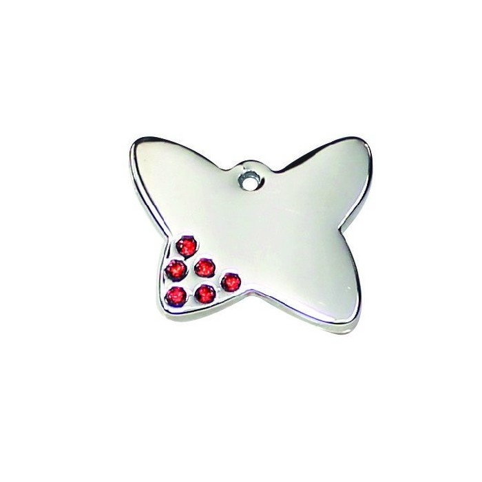 BIJOU LUX PAPILLON SMALL T.S - CHIEN et CHAT TAGGEE - Animalook Ile Réunion avec livraison 974