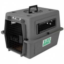 CAGE IATA SKY KENNEL AERIEN T1 (15LBS) - CHIEN et CHAT PETMATE - Animalook Ile Réunion avec livraison 974