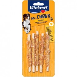 FRIANDISE (x5) CHEWS DELICATE TWISTED DOG POULET T.S - CHIEN VITAKRAFT - Animalook Ile Réunion avec livraison 974