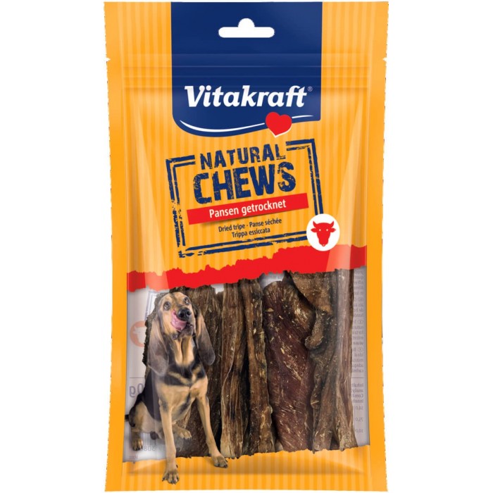 FRIANDISE CHEWS BEEF TRIPE NATURAL 100G - CHIEN VITAKRAFT - Animalook Ile Réunion avec livraison 974