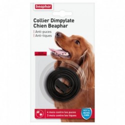 COLLIER ANTIPARASITAIRE CURATIVE T.S/M DIMPYLATE - CHIEN BEAPHAR - Animalook Ile Réunion avec livraison 974