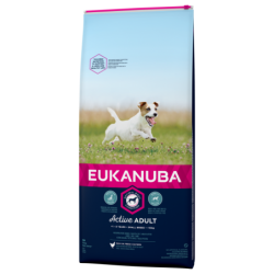 ADULTE PETITE RACE (POULET) 15KG CROQUETTE ENTRETIEN - CHIEN EUKANUBA - Animalook Ile Réunion avec livraison 974