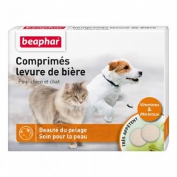 COMPRIMÉS (x100) LEVURE DE BIERE - CHIEN et CHAT BEAPHAR - Animalook Ile Réunion avec livraison 974