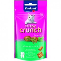 FRIANDISE CRISPY CRUNCH DENTAL 60GR - CHAT VITAKRAFT - Animalook Ile Réunion avec livraison 974