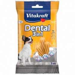 FRIANDISE (x7) DENTAL 3IN1 XS 70G - CHIEN VITAKRAFT - Animalook Ile Réunion avec livraison 974