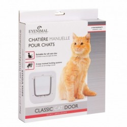 CHATIERE CLASSIC (4 MODES ) - CHAT EYENIMAL de la catégorie : Le meilleur de ·Chatière  pour chat· Animalook île Réunion