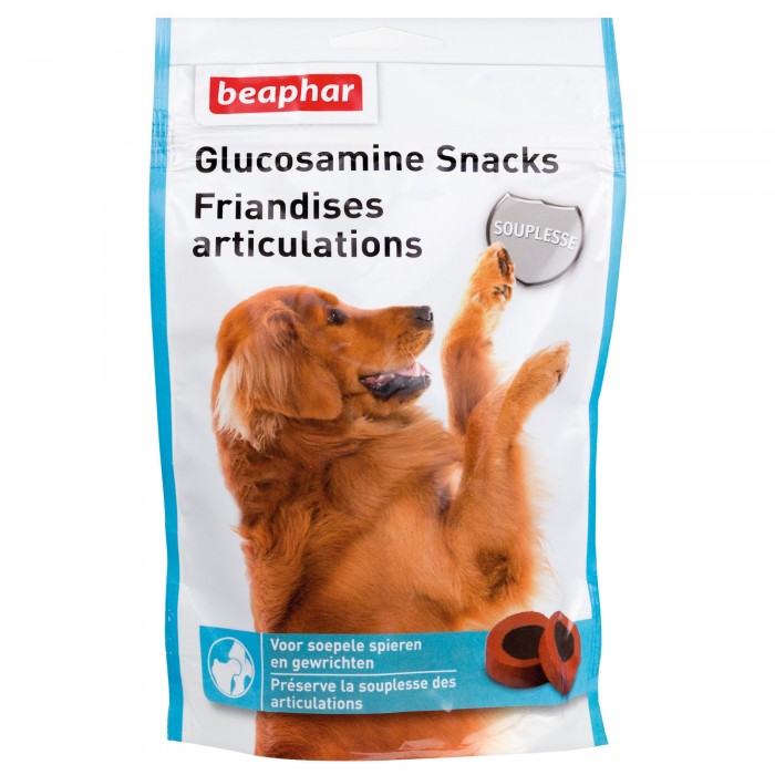 FRIANDISES ARTICULATIONS GLUCOSAMINE 150G - CHIEN BEAPHAR - Animalook Ile Réunion avec livraison 974