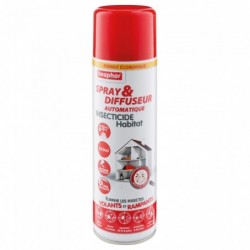 SPRAY HABITAT INSECTICIDE 500ML - CHIEN et CHAT BEAPHAR - Animalook Ile Réunion avec livraison 974