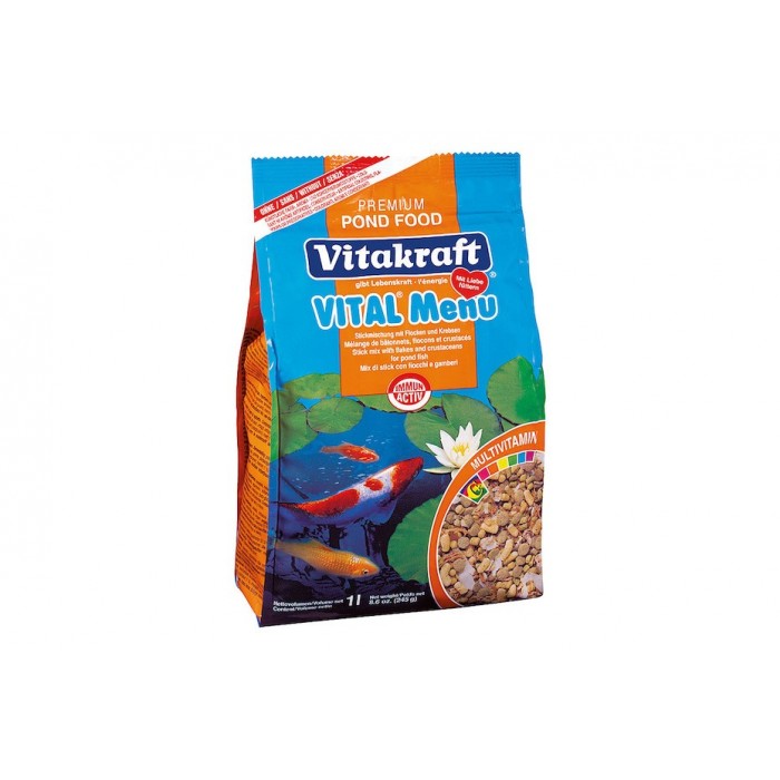 KOI POND FOOD VITAL MENU 3L 3L - POISSON VITAKRAFT - Animalook Ile Réunion avec livraison 974