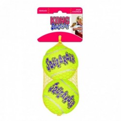 (x2) AIR SQUEAKER BALL TENNIS T.L JOUET - CHIEN KONG - Animalook Ile Réunion avec livraison 974