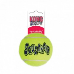 AIR SQUEAKER BALL TENNIS T.M JOUET - CHIEN KONG de la catégorie : Le meilleur de ·Jouet et jeu pour chien· Animalook île Réunion