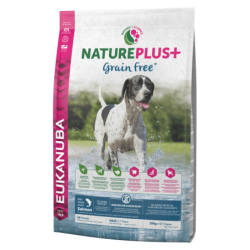 ADULTE TOUTES RACES SAUMON 10KG NATUR+ SANS CÉRÉALE - CHIEN EUKANUBA - Animalook Ile Réunion avec livraison 974