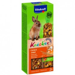 KRACKER MIEL EPEAUTRE LAPIN (x2) FRIANDISE - RONGEUR VITAKRAFT - Animalook Ile Réunion avec livraison 974