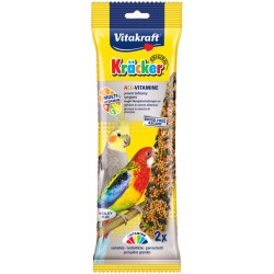 KRACKER MULTI VITAMINES GD PERRUCHES (x2) FRIANDISE - OISEAU VITAKRAFT - Animalook Ile Réunion avec livraison 974