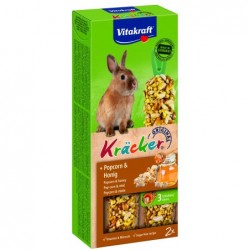 KRACKER POPCORN MIEL LAPIN (x2) FRIANDISE - RONGEUR VITAKRAFT - Animalook Ile Réunion avec livraison 974